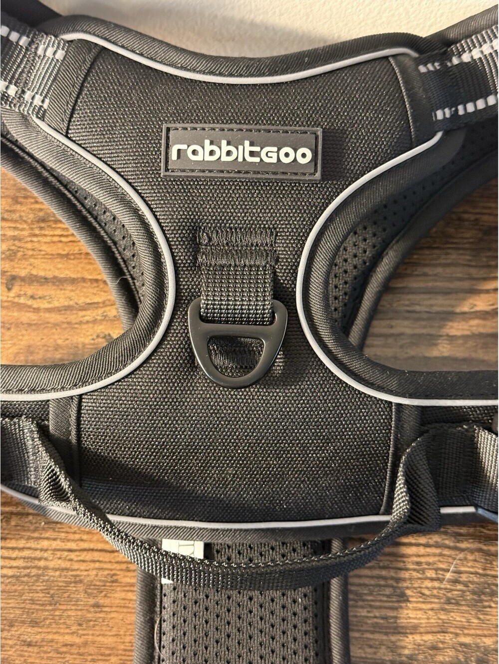 Rabbitgoo Dog Harness No-Pull Pet Vest Size XLG Adjustable Outdoor Walking Blk